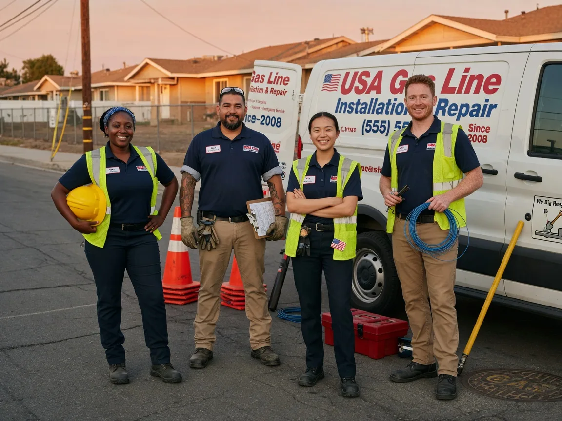 Gas Line Installation company in Bivalve, MD